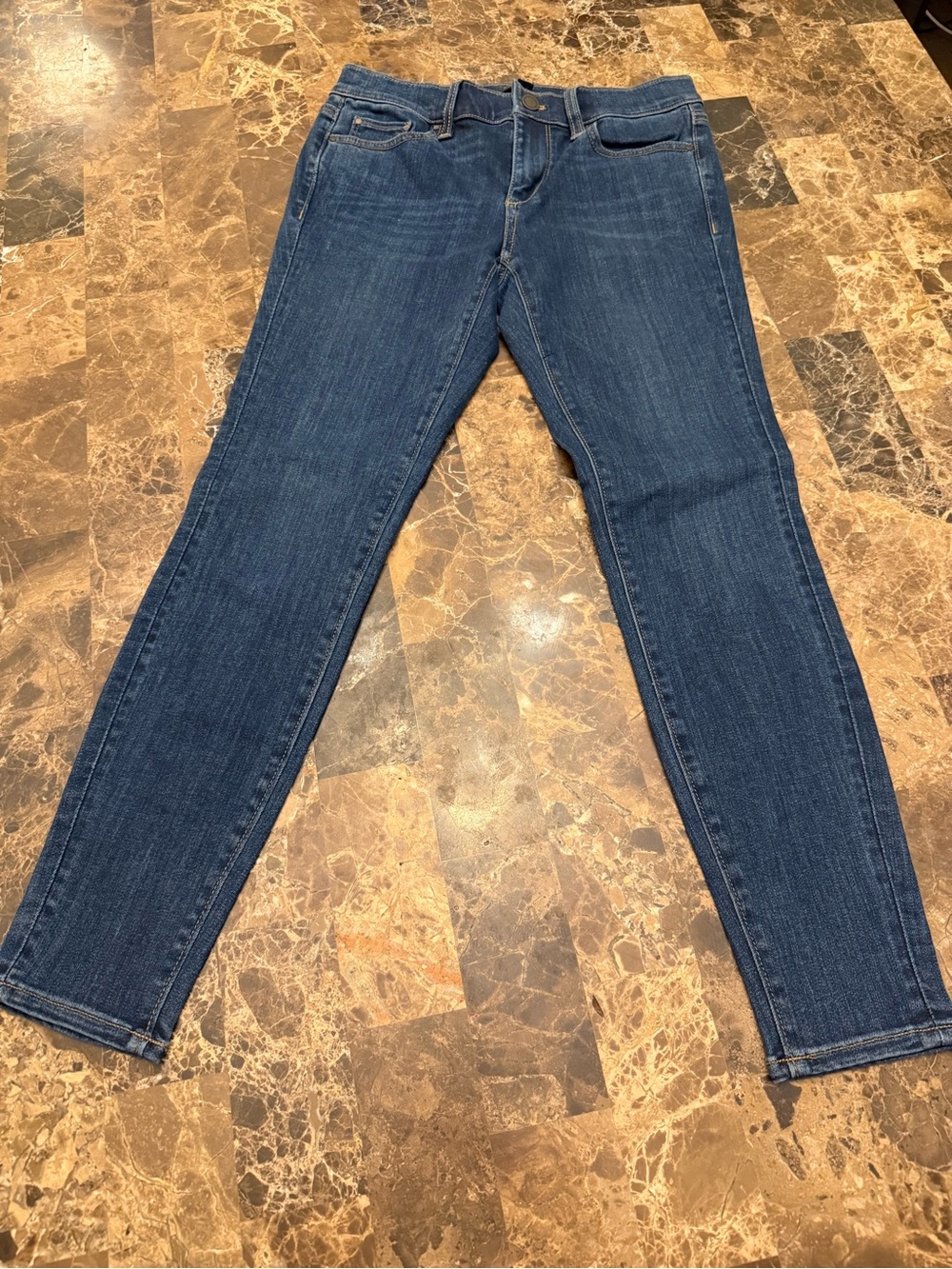 Ann Taylor Women's Skinny Jeans in Dark Blue Denim